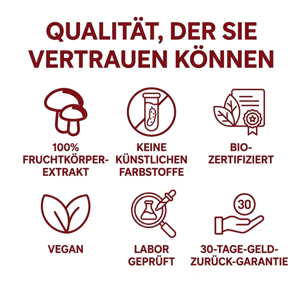 Löwenmähne + Vitamin B6 Gummies - 60 Stk.